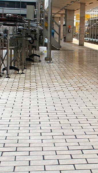 Piso para laticínios